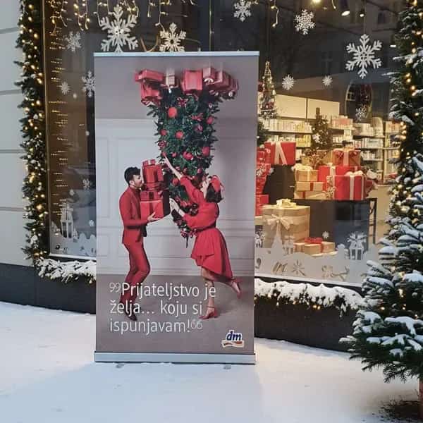 Roll up banner DM - sajamski display